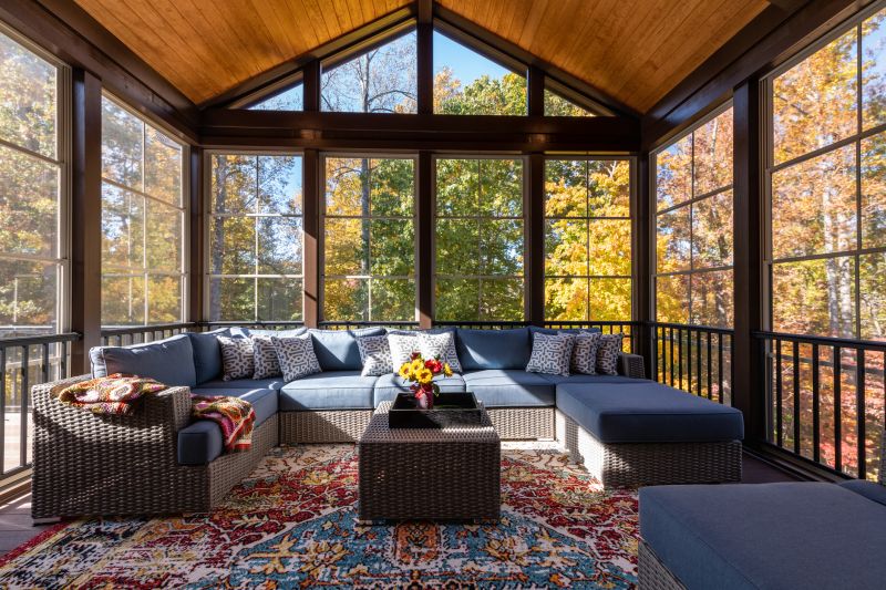 Cozy Sunroom Interior